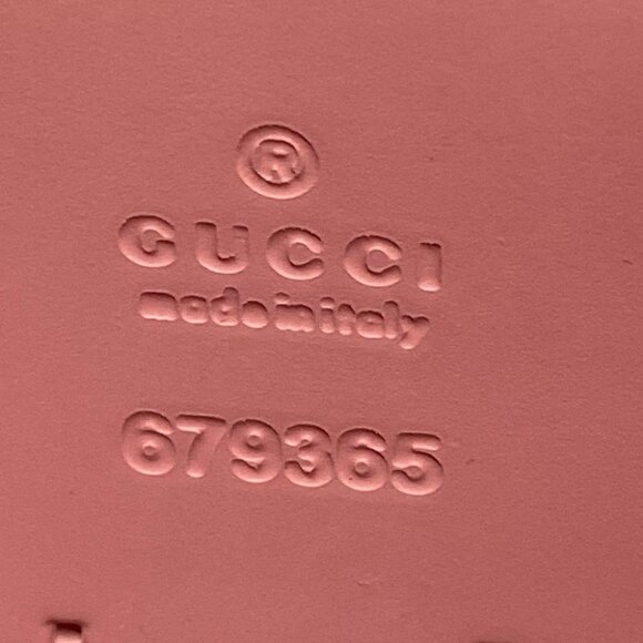 GUCCI Children's GG Tote Bag 679365 Pink Rubber - Tote Bag - Picture 7 of 16